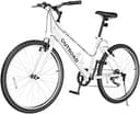 Max4out 26 inch 7-Speed Commuter Bicycle,Men's Cruiser Bike/Mountain Bike/Hybrid Bicycle,V Brake,Metal Frame, Adult Bike (Black, White, Blue, Green...