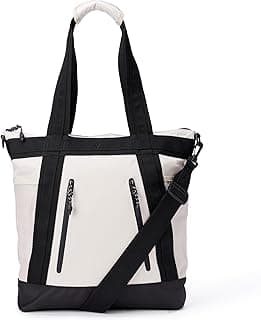 Unisex Adults' Convertible Backpack Tote, Ecru, One Size