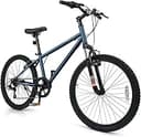 Goplus Mountain Bike, 20/24 Inch Kids Bicycle w/ 6-Speed Drivetrain, Suspension Fork, Dual Brakes, Adjustable Seat, Outdoor Cycling Children City B...