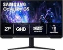 Samsung 27" Odyssey G5 (G51F) Gaming Monitor - QHD (1440P), 180Hz, 1ms, AMD FreeSync, HDR10, Height Adjustable Stand, Black Equalizer, Virtual Aim ...