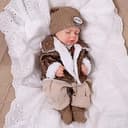 BABESIDE Silicone Baby Doll Boys - 16 Inch Weighted 4 Pounds, [NOT Vinyl] Reborn Baby Dolls Silicone Full Body Real Life Baby Dolls Gift with Acces...