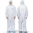 Medtecs Hazmat Suits - 6 Sizes Options - Disposable Coveralls Suit, Medical Protective Coverall PPE Hazmat Suits