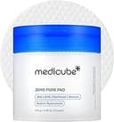 medicube Toner Pads Zero Pore Pad 2.0 | Dual-Textured Facial Pad for Exfoliation and Pore Care with 4.5% AHA Lactic Acid, 0.45% BHA Salicylic Acid ...