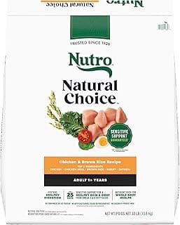 Nutro Natural Choice Adult Dry Dog Food, Chicken & Brown Rice Recipe, 30 lb. Bag
