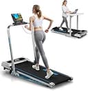 5 in 1 Foldable Treadmill, 7.5 MPH Treadmills for Home with App Compatible, Treadmill with 10% Incline, 3.0HP Brushless Drive, Remote Control and L...