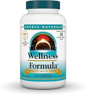 Source Naturals Wellness Formula Bio-Aligned Vitamins & Herbal Defense for Advanced Immune Support* - Dietary Supplement & Immunity Booster - 120 C...