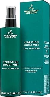 Aromatherapy Associates Hydration Boost Mist with Rose Water, Hyaluronic Acid & Niacinamide, Lightweight Daily Moisture Mist for Dry or Dehydrated ...