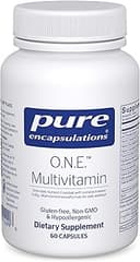 Pure Encapsulations O.N.E. Multivitamin - Once Daily Multivitamin with Antioxidant Complex Metafolin, CoQ10, and Lutein to Support Vision, Cognitiv...