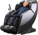 BOB AND BRAD iMaster Pro 4D Full Body Massage Chair, Co-Developed with Physical Therapists, 166° Zero Gravity SL-Track Recliner, Voice Control, Hea...