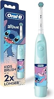 Oral-B Kid's Electric Battery Powered Toothbrush, Featuring Extra Soft Color Changing Bristles, for Ages 3+