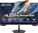 ArcticPro 27inch Gaming Monitor 200Hz 180Hz, IPS, FHD 1080p, 1ms Response Time, Adaptive sync, PC Computer Monitor, 3-Sided Frameless, Ultra Slim, Bluelight Filter, DP*1, HDMI*1