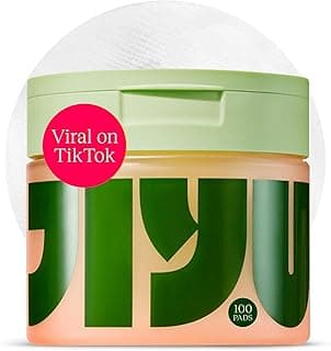 JiYu Toning Polish Pads - Korean Skincare for Dark Spots, Wrinkles & Dull Skin - Hydrating Facial Treatment with Snail Mucin, Niacinamide, Peptides...