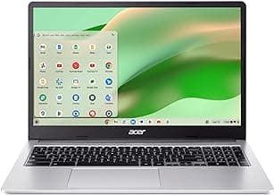 Acer CB315-4H-C8XU Chromebook Laptop | Intel Celeron N4500 | 15.6" Full HD IPS Display | 4GB LPDDR4X | 64GB eMMC | Intel Wi-Fi 6 | DTS Audio | USB ...