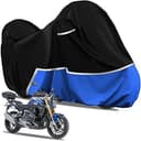 Waterproof Motorcycle Cover Compatible with BMW R1200gs/R1250gs/ F750gs/F850gs Adventure with Trunk Model, 420D Oxford Cloth Motorcycle Cover for S...