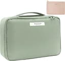 Travel Makeup Bag Cosmetic Bag Makeup Bag Toiletry bag for women and men (Green)