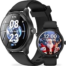 Smart Watch, HD Smartwatch for Men Women (Answer/Make Calls), Fitness Watch with 100+ Sport Modes, IP68 Waterproof/Heart Rate/Sleep Monitor, Activi...