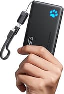 INIU 45W Fast Charging Portable Charger, Smaller 10000mAh Travel Power Bank | Flight-Safe, Detachable USB C Cable, Travel Essential, External Batte...