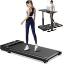 Walking Pad Treadmill for Home - Under Desk Treadmills Mini Portable Walking Running Machine Slim Compact Motorized Electric Treadmill with Adjusta...