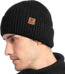 Lined Men Beanie Slouchy Knit Skull Cap Warm Stocking Hats Guys Women Striped Winter Beanie Hat