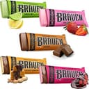 Braven Bar Classic Variety Pack Energy Bars (1.59 oz, Pack of 10) – Energy Chews with 5g Protein – On-the-Go Energy Snacks for Running, and Sports ...
