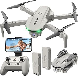 SIMREX Drone With Camera 1080P for Kids And Adults, RC Quadcopter with Altitude Hold, Mini Drone With One Key Start, Waypoint Fly, Headless Mode, 3...