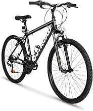 Betterland 26 Inch Mountain Bike, 7-Speed Adult Bike with Dual V Brakes, Outdoor Cycling Bike with High Carbon Steel Frame and Front Suspension, Ad...