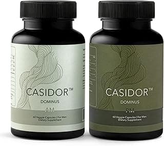 Dominus MULTIVITAMINS for Men + Performance Formula | AM + PM | – 30 Days Serving | Energy, Performance, Recovery & Sleep* | with CoQ10, PQQ, KSM-6...