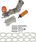 Dorman 926-959 Patented Upgraded Aluminum Engine Oil Filter Housing with Oil Cooler and Filter Compatible with Select Models (OE FIX)