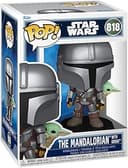 Pop! Star Wars: Mandalorian & Grogu - The Mandalorian with Grogu - Collectable Vinyl Figure - Gift Idea - Official Merchandise - Toys for Kids & Ad...