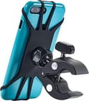 Upgraded 2025 Bicycle & Motorcycle Phone Mount - The Most Secure & Reliable Bike Phone Holder for iPhone, Samsung or Any Smartphone. Stress-Resista...