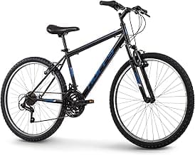 Huffy Stone Mountain Bike for Men and Women, 20”/24”/26”, 6-Speed (20”) or 21-Speed, Front or Dual Suspension (Varies), Multiple Colors, Adjustable...
