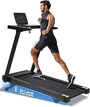 Treadmill with Auto Incline, BORGUSI Heavy Duty Treadmill for Home, Wide Belt