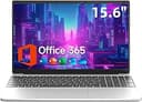 15.6 Inch Laptop with Office 365, 4GB RAM, 128GB Storage Expandable 1TB, 5205U Processor, HD Display, Windows 11 Laptops Computer, Wi-Fi 5, BT4.2, ...