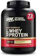 Optimum Nutrition Gold Standard 100% Whey Protein Powder, Vanilla Ice Cream, 5 Pound (Packaging May Vary)