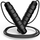 Jump Rope, Tangle-Free Rapid Speed Jumping Rope Cable with Ball Bearings for Women, Men, and Kids, Adjustable Steel Jump Rope with Foam Handles for...