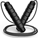Jump Rope, Tangle-Free Rapid Speed Jumping Rope Cable with Ball Bearings for Women, Men & Kids, Adjustable Steel Jump Rope with Foam Handles for Ho...