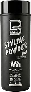 L3 Level 3 Styling Powder - Natural Look Mens Powder - Easy to Apply with No Oil or Greasy Residue (Small - 30 Grams)