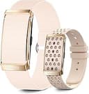 Smart Bracelet for Women, Wearable Health Activity Fitness Trackers, 24H Sleep Tracker, 24/7 Continuous Heart Rate/Blood Pressure/HRV/Stress Monitor, 170+ Sports Modes Smart Band with Free APP 2 Bands