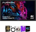 Furrion 55" Aurora Partial Sun 2 4K Outdoor Smart TV Entertainment Bundle | 55" Aurora Partial Sun 2 4K Outdoor Smart TV Bundle with HDMI Cable, 12...