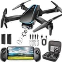 Oddire Drone with Camera - Drones for Adults, with 2 Batteries, Carrying Case, Propellers, 1080P HD Foldable Drone with Stable Hover, Trajectory Fl...