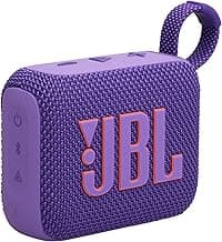 JBL Go 4 - Ultra-Portable, Waterproof and Dustproof Bluetooth Speaker, Big JBL Pro Sound with Punchy bass, 7-Hour Built-in Battery, Made in Part wi...