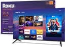 Roku 55-Inch Select Series Smart TV 2026-4K QLED TV - Roku TV | Flat Screen QLED Television with Voice Remote, Wi-Fi & Bluetooth Headphone Mode - Streaming Live Local News, Sports, & Movies