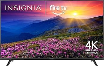 INSIGNIA 43" Class F50 Series LED 4K UHD Smart Fire TV, Voice Remote with Alexa, Stream Live TV Without Cable