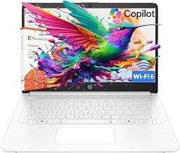 HP Essential 2026 Laptop, Office 365, Copilot AI, 4GB RAM, Intel Processor | Windows 11 Home S, WiFi 6 & Bluetooth, Camera, Fast Charge, Longtime b...