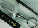 Cross Limited Collection Lamina Dalton Ballpoint Pen with Ribbed Barrel and Key Fob/Ring, in Gift Box
