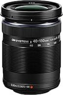 OM SYSTEM Olympus M.Zuiko Digital 40-150mm F4.0-5.6 R Black for Micro Four Thirds System Camera, 3.75x Zoom Lens, Portable Design