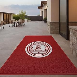 Custom Professional Carpet Rug with Any Logo Size Color Shape Commercial Entryway Floor Welcome Door Mat for Business Home Indoor/Outdoor Non Slip ...