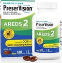 PreserVision AREDS 2 Eye Vitamins Lutein Supplement 120 Softgels | Macular support* Vitamins, #1 eye doctor recommended brand1, lutein & zeaxanthin...