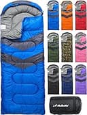 MalloMe Sleeping Bags for Adults Cold Weather & Warm - Backpacking Camping Sleeping Bag for Kids 10-12, Girls, Boys - Lightweight Compact Camping E...