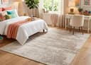 jxgzyy 5' x 7' Large Washable Area Rug 0.31" Thick Abstract Bedroom Carpet | Ultra-Soft Cashmere Feel, Low-Pile, Non-Slip Cotton Backing, Stain-Res...